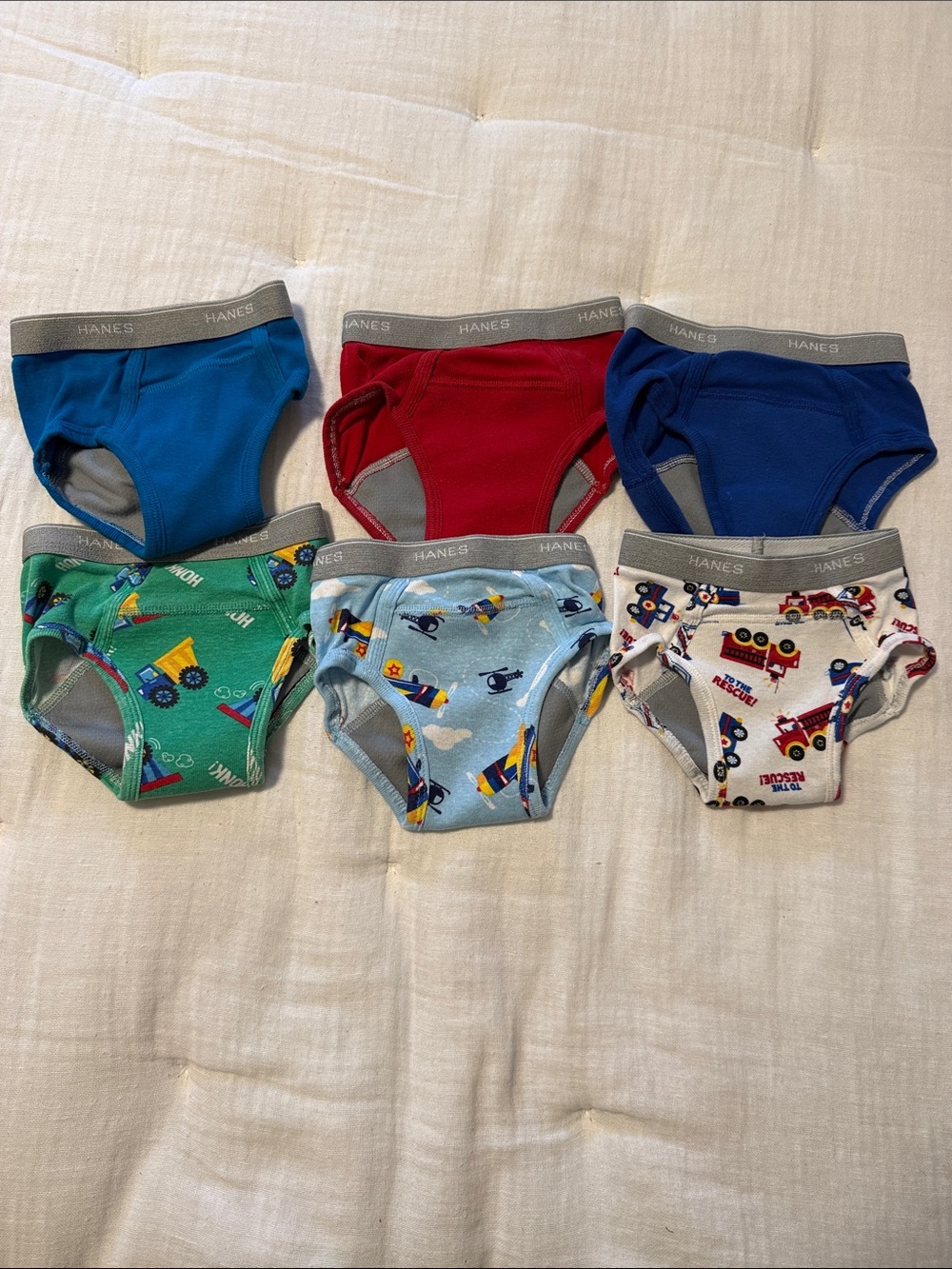 Hanes Boys' potty training briefs